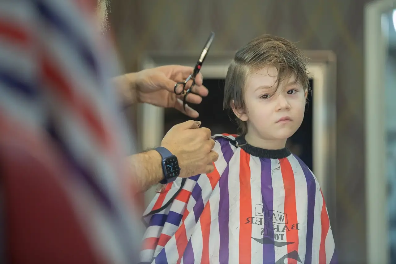 Barbering tools and workstation in the YoungEducation Barbering and Grooming Academy