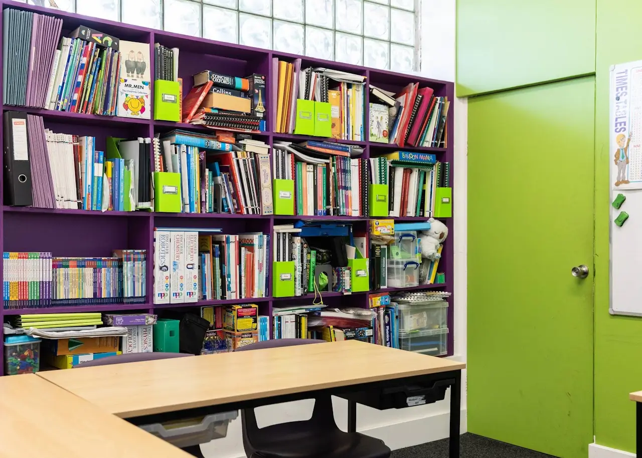 A YoungEducation classroom set up for formal curriculum teaching